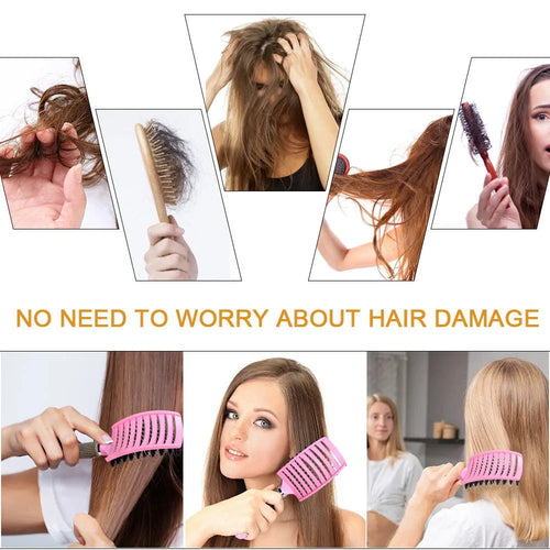 Detangler Hair Brush - Trendy Home Mart