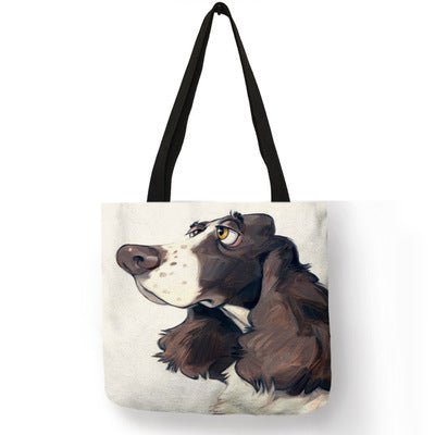 Dog Kiss Handbag (Dog Kiss Handbag) - Trendy Home Mart