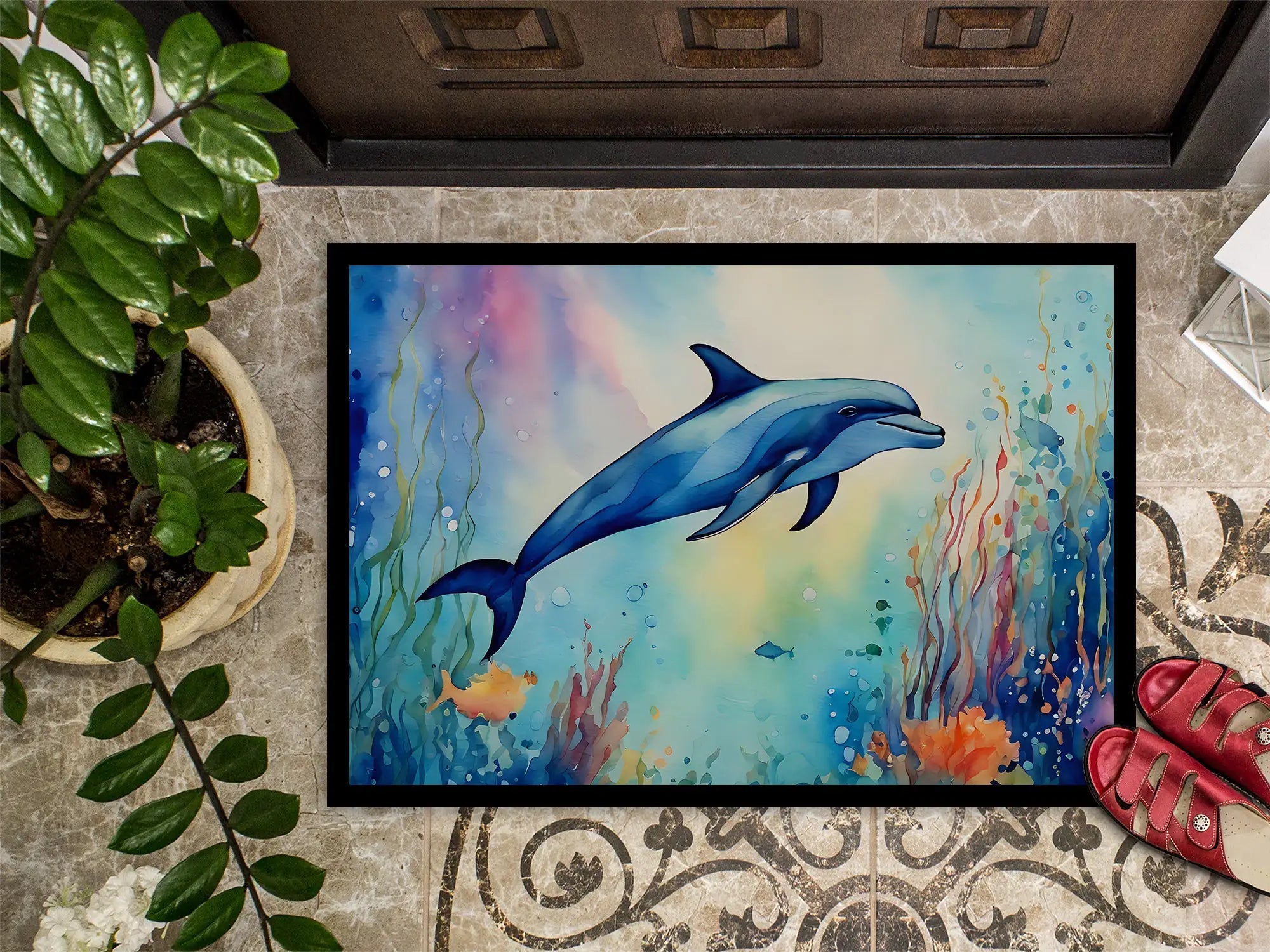 Dolphin Doormat - Trendy Home Mart