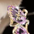 Dragon - Fly Tourmaline Birthstone Ring - Trendy Home Mart