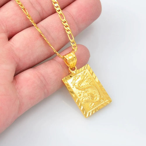 Dragon Tablet Necklace - Trendy Home Mart