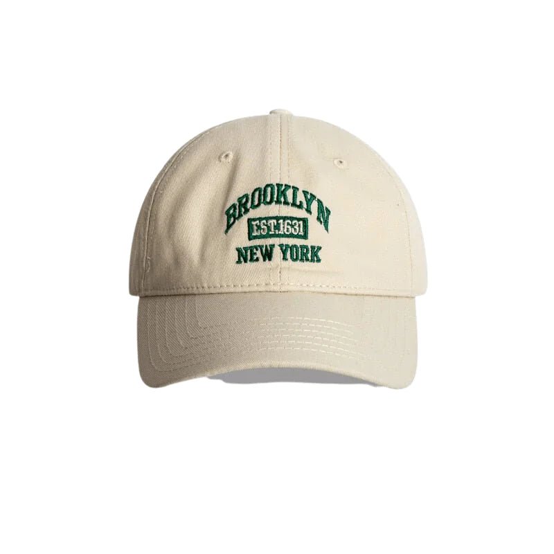 Embroidered Basketball Brooklyn Cap - Trendy Home Mart
