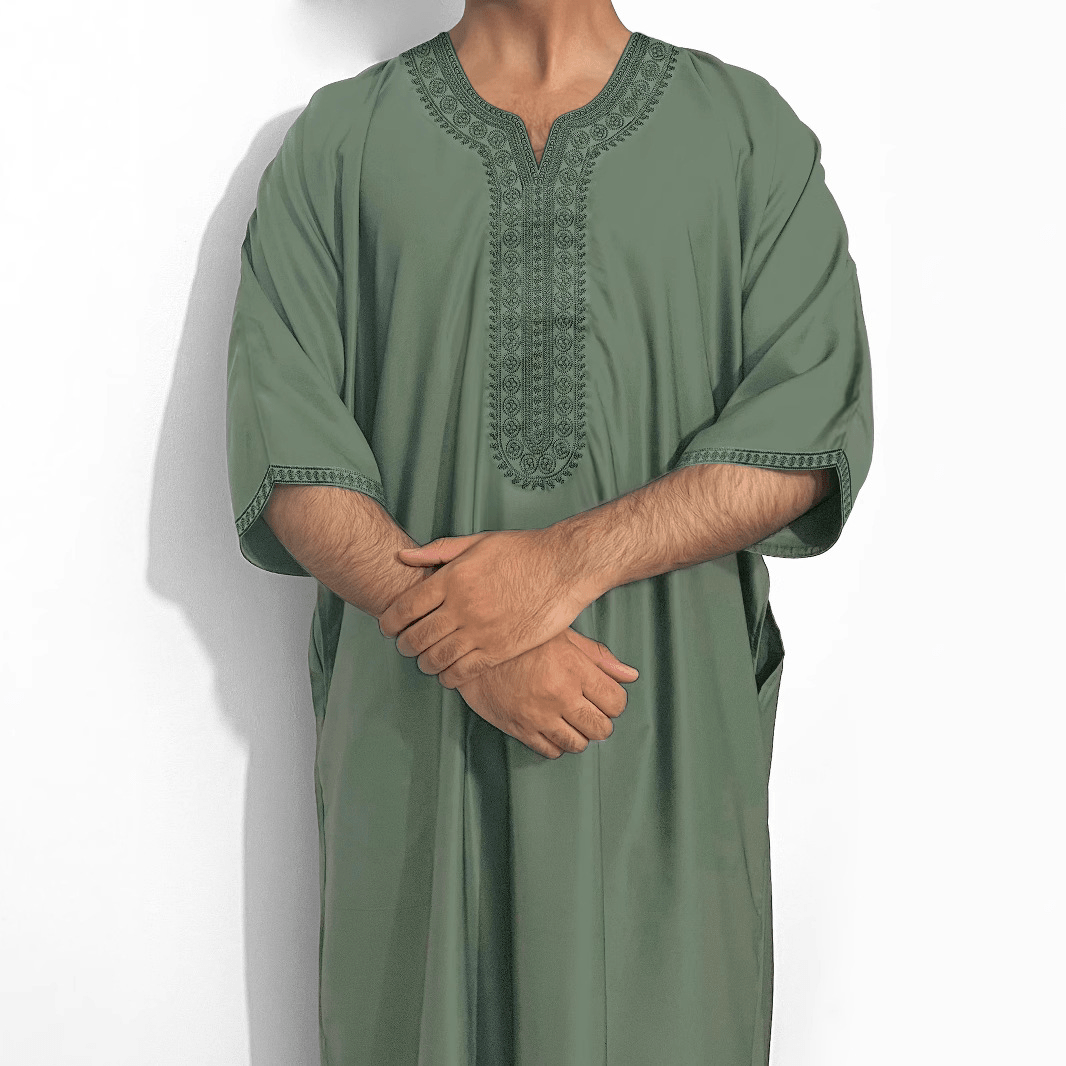 Ethnic Men's Clothing Middle East Muslim Loose Robe Men - Trendy Home Mart