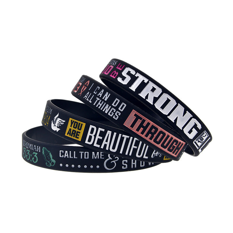 Inspirational Quotes Wrist Strap for All Genders