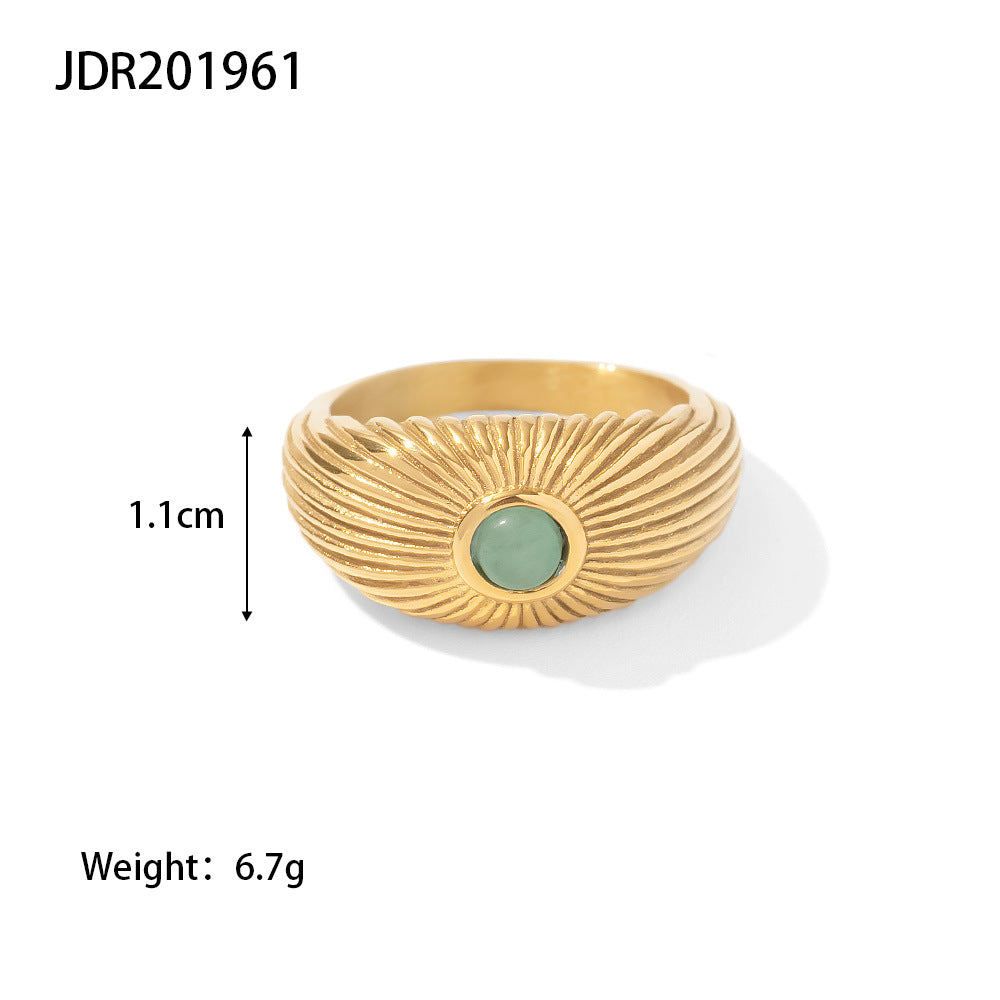 French Vintage Style Women's Jewelry Ring