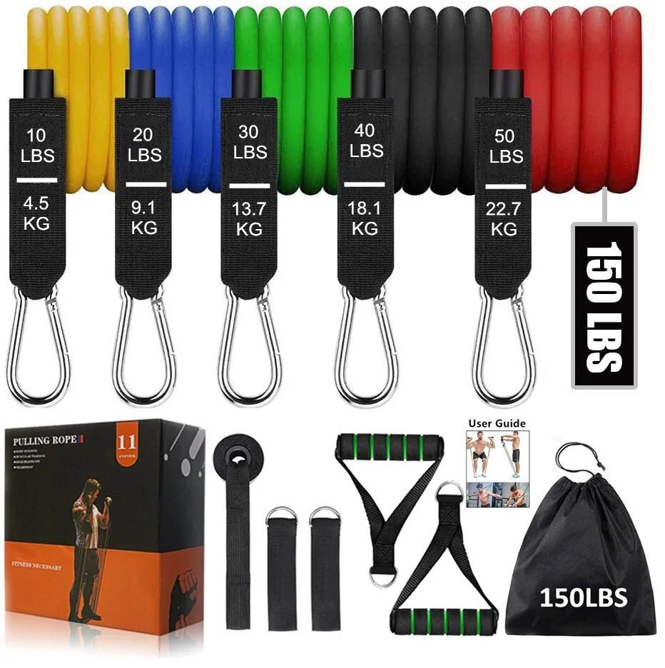 Fitness Resistance Bands - Trendy Home Mart