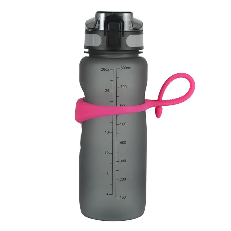 Fitness Sports Water Bottle with Magnetic Handle Ring – Multiple Colors - Trendy Home Mart