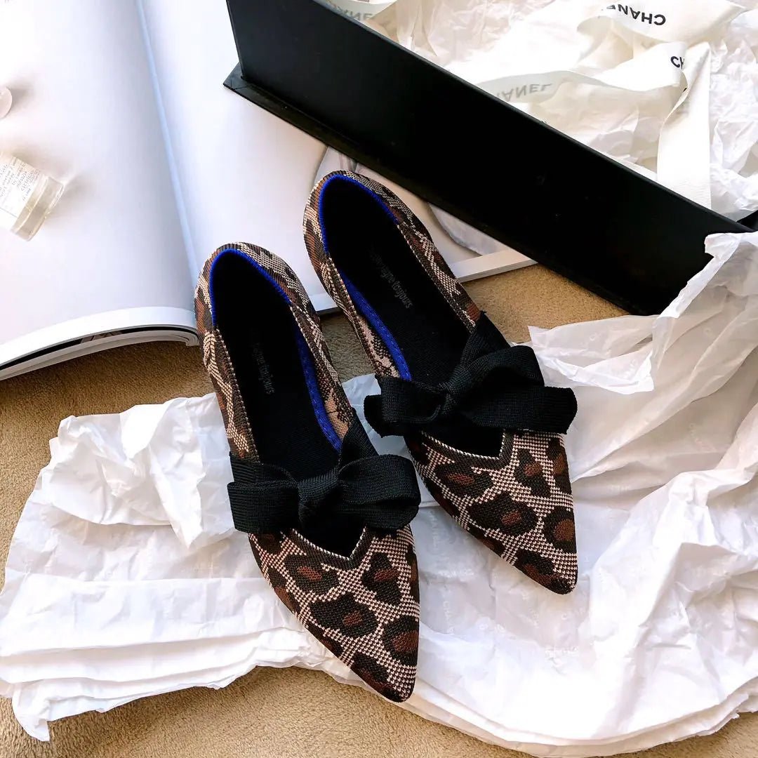 Flat Casual Boat Shoes with Bow – Mary Jane Style - Trendy Home Mart