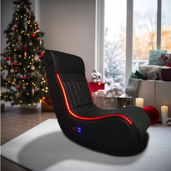 Foldable Gaming Chair With Bluetooth Speakers - Trendy Home Mart