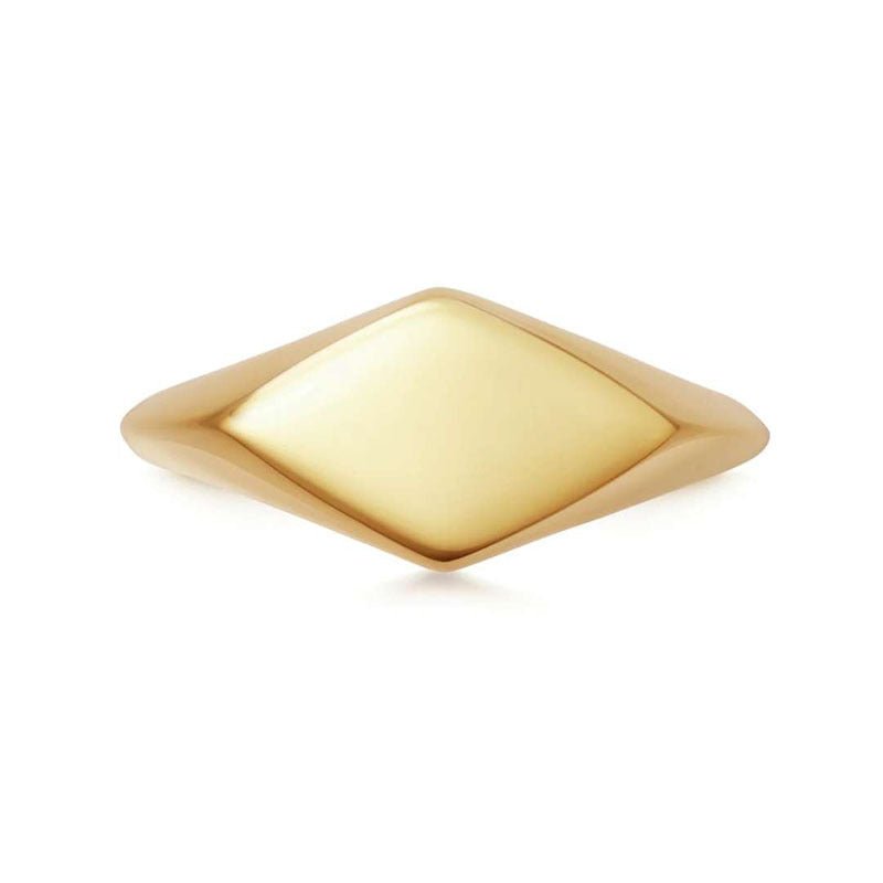 Geometric Faceted Ring - Minimalist Women's Jewelry - Trendy Home Mart