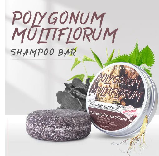 Ginger Polygonum Hair Growth Soap Shampoo - Trendy Home Mart