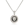 Golden/Silver Color Lion Pendant Necklace - Trendy Home Mart
