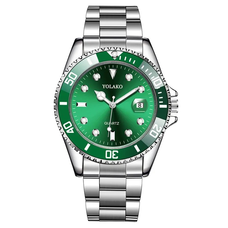 Green Water Ghost Men’s Quartz Watch - Trendy Home Mart