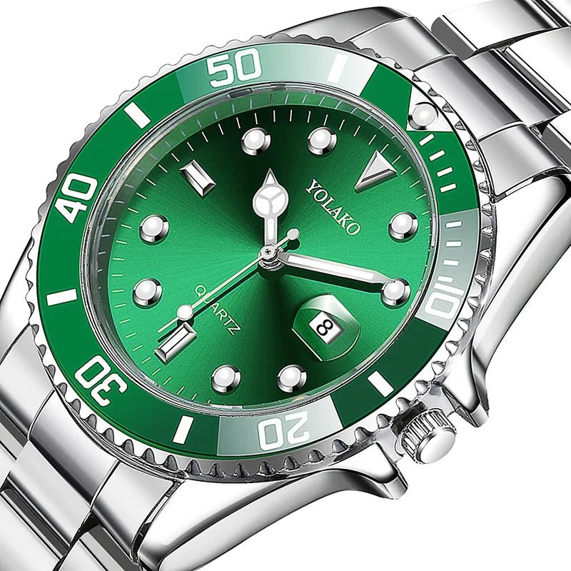 Green Water Ghost Men’s Quartz Watch - Trendy Home Mart