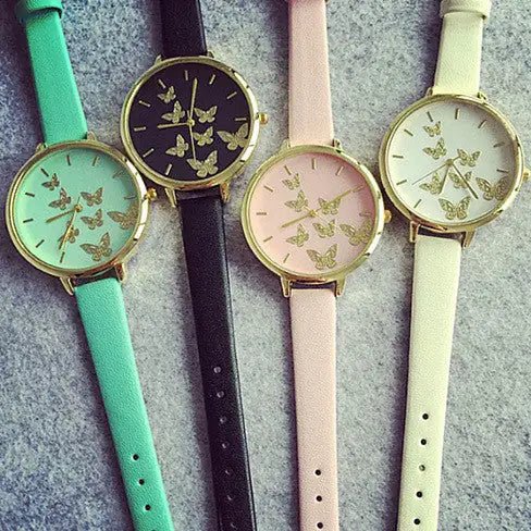 Happy Moments Butterfly Wrist Watches - Trendy Home Mart