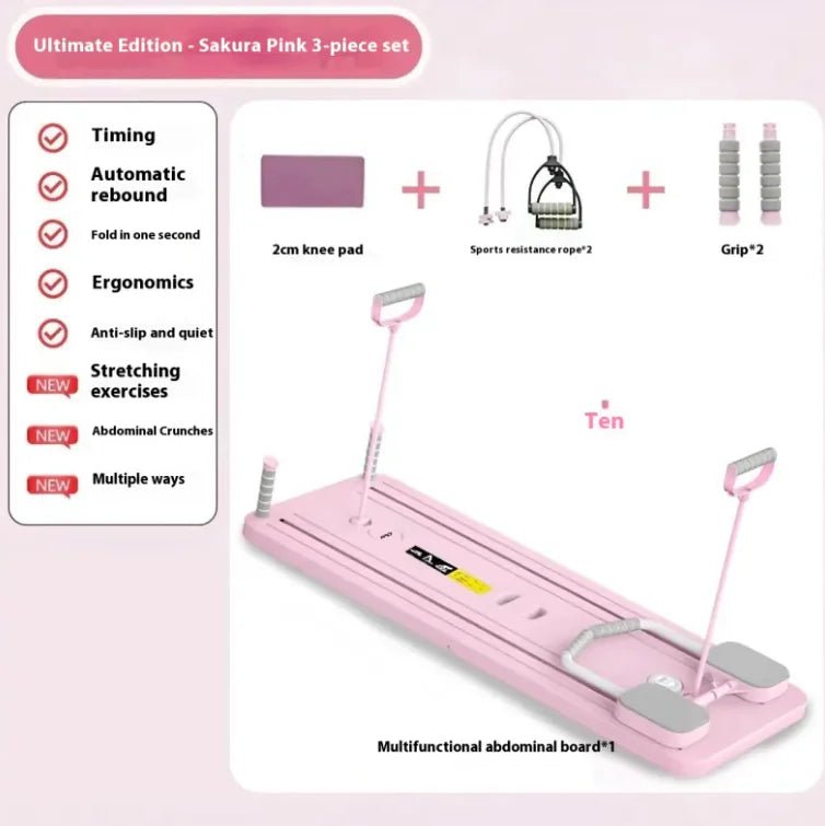 Household Abdominal Wheel Fitness Board - Trendy Home Mart