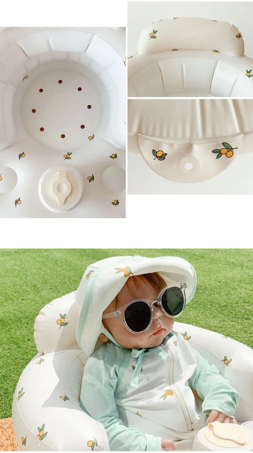 Inflatable Baby Chair for Dining & Bath - Trendy Home Mart