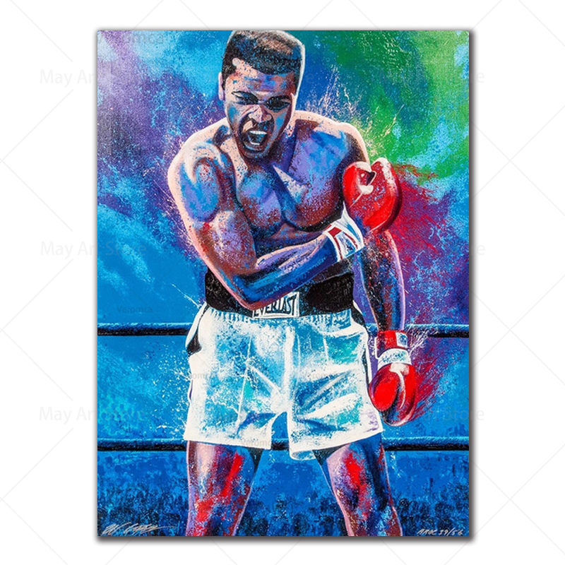 Inspirational Boxing Quote Canvas Wall Art - Trendy Home Mart