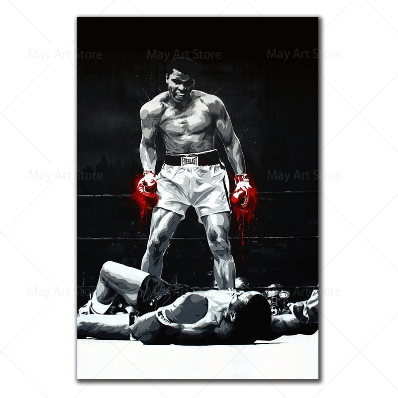 Inspirational Boxing Quote Canvas Wall Art - Trendy Home Mart