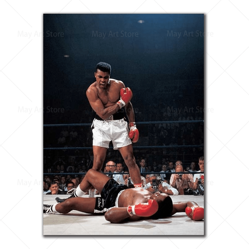 Inspirational Boxing Quote Canvas Wall Art - Trendy Home Mart