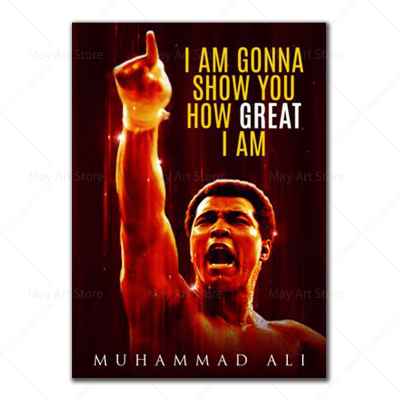 Inspirational Boxing Quote Canvas Wall Art - Trendy Home Mart
