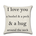 Inspirational Love Pillow Covers for Valentine's Day - Trendy Home Mart