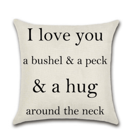 Inspirational Love Pillow Covers for Valentine's Day - Trendy Home Mart