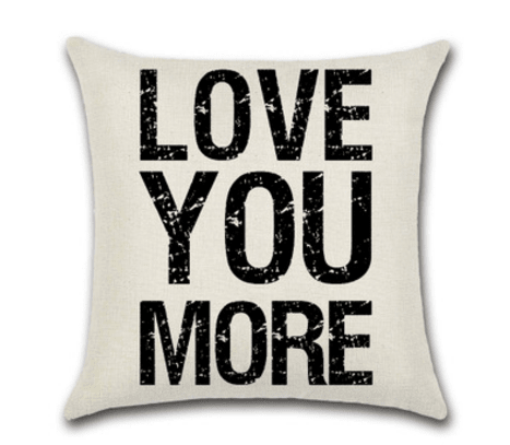 Inspirational Love Pillow Covers for Valentine's Day - Trendy Home Mart