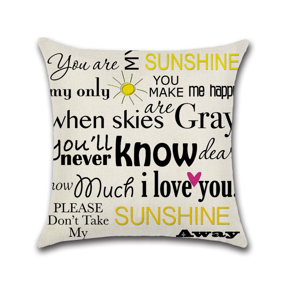 Inspirational Love Pillow Covers for Valentine's Day - Trendy Home Mart