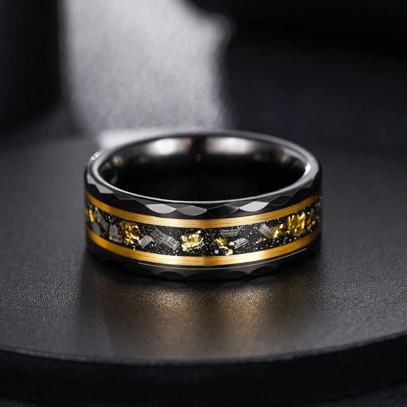 Irregular Gravel Niche Men's Jewelry Ring - Trendy Home Mart