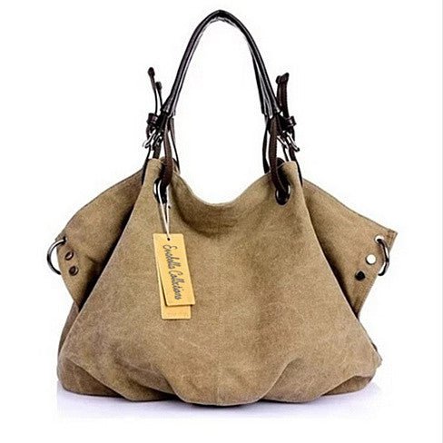 Journey Canvas Handbag - Trendy Home Mart