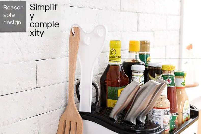 Kitchen Utensils and Spice Container Plastic Set - Trendy Home Mart