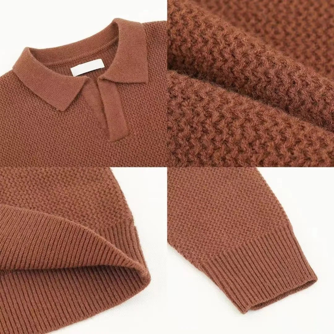 Knitted Sweater Men - Trendy Home Mart