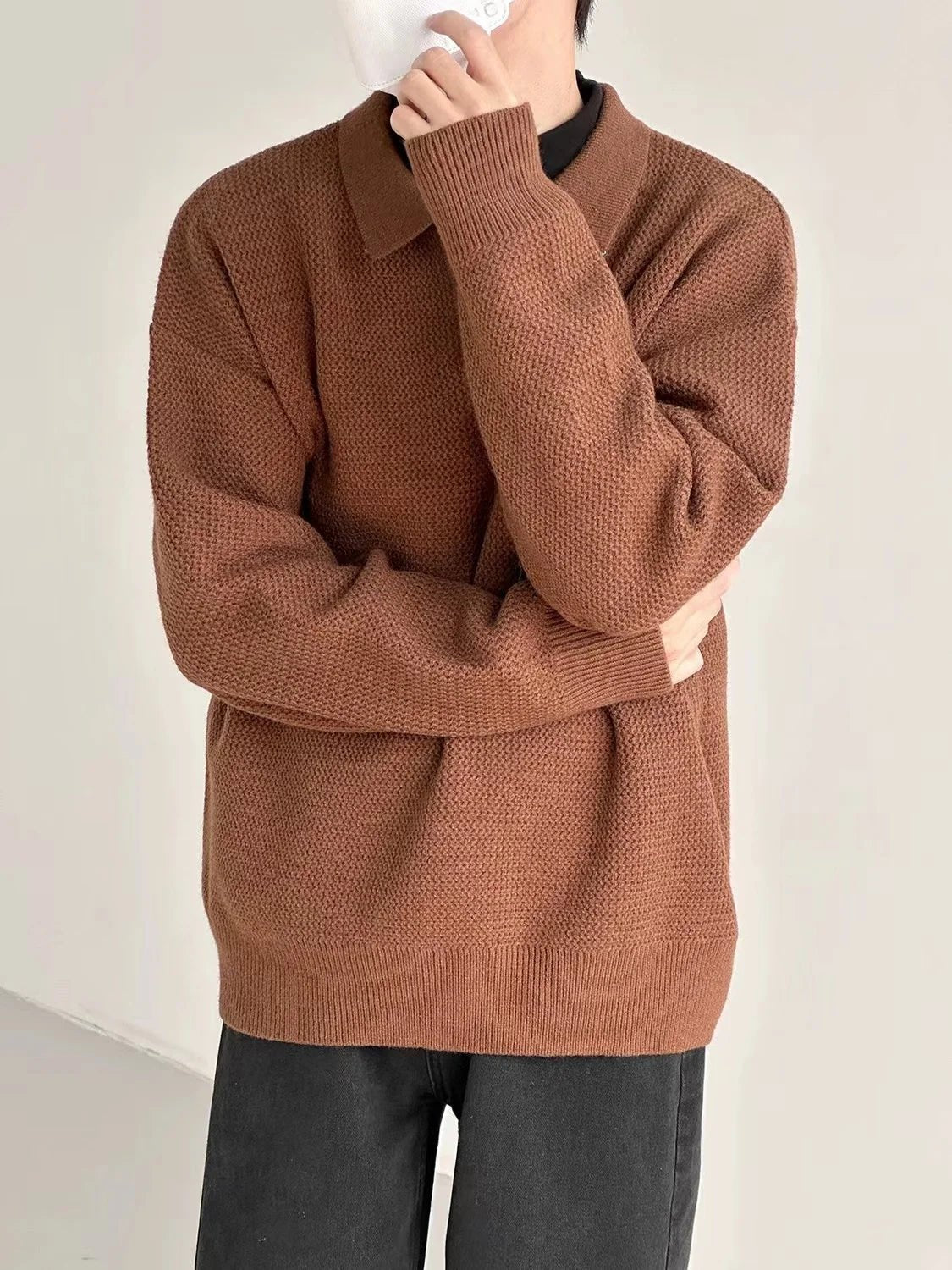 Knitted Sweater Men - Trendy Home Mart