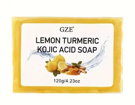 Lemon Turmeric Kojic Acid Soap - Trendy Home Mart