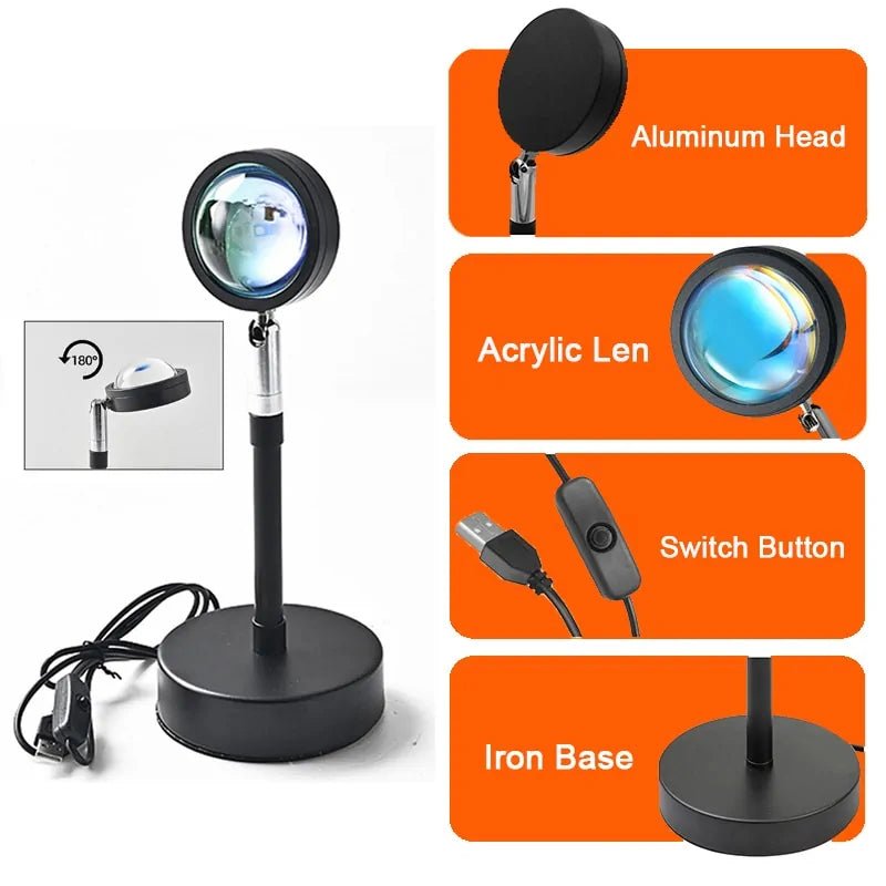 Light Atmosphere Led Desk Lamp - Trendy Home Mart