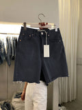 Loose Casual Women's Five-Point Denim Shorts - Trendy Home Mart