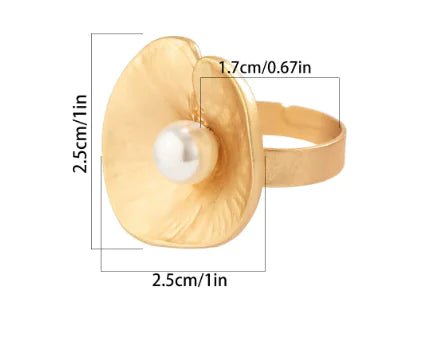 Luna Rings – Irregular Artisan - Inspired Stackable Bands - Trendy Home Mart