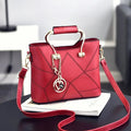 Luxury Geometric Design Women's Messenger Handbag - Trendy Home Mart