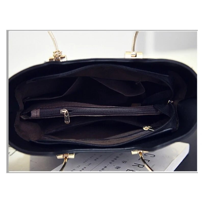 Luxury Geometric Design Women's Messenger Handbag - Trendy Home Mart