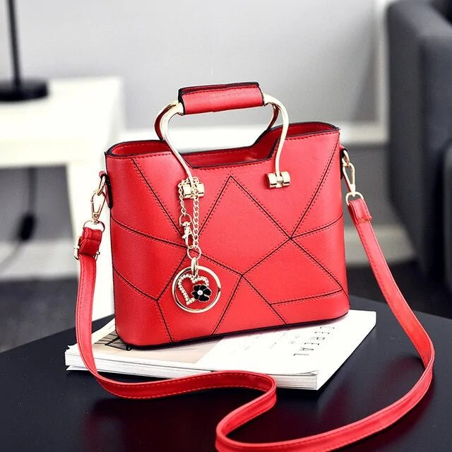Luxury Geometric Design Women's Messenger Handbag - Trendy Home Mart