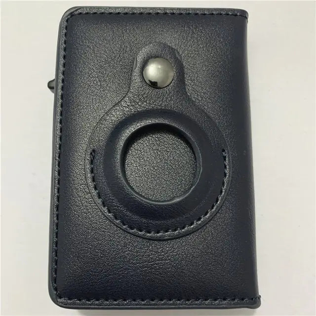 Magnetic Closure Airtag Slide Wallet - Trendy Home Mart