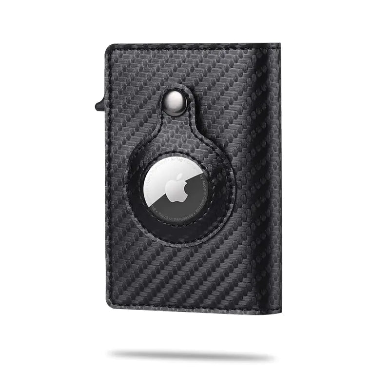 Magnetic Closure Airtag Slide Wallet - Trendy Home Mart