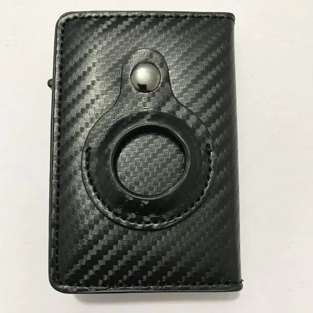 Magnetic Closure Airtag Slide Wallet - Trendy Home Mart