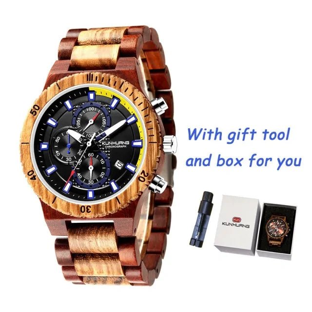 Men Quartz Watch - Trendy Home Mart