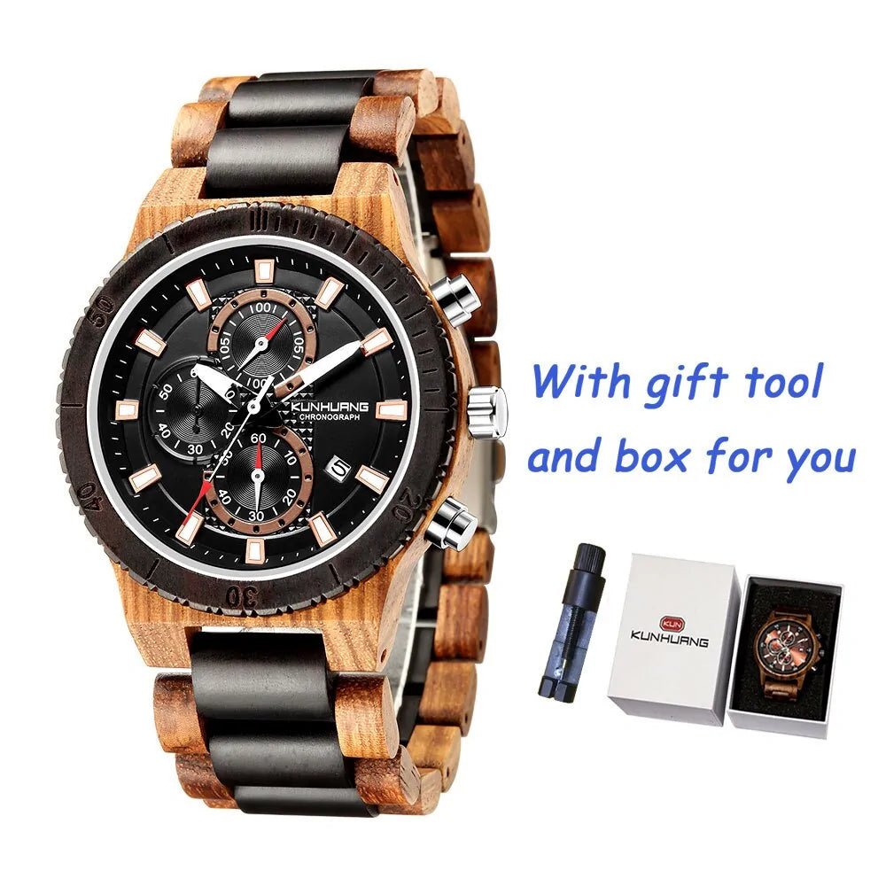 Men Quartz Watch - Trendy Home Mart