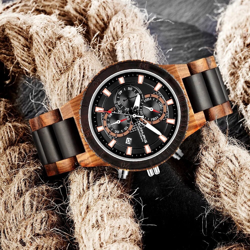 Men Quartz Watch - Trendy Home Mart