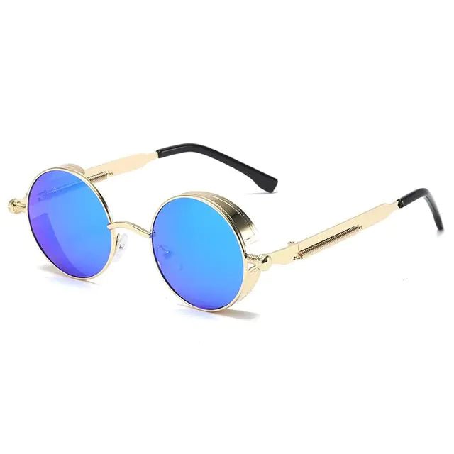 Men Retro Round Sunglasses - Trendy Home Mart