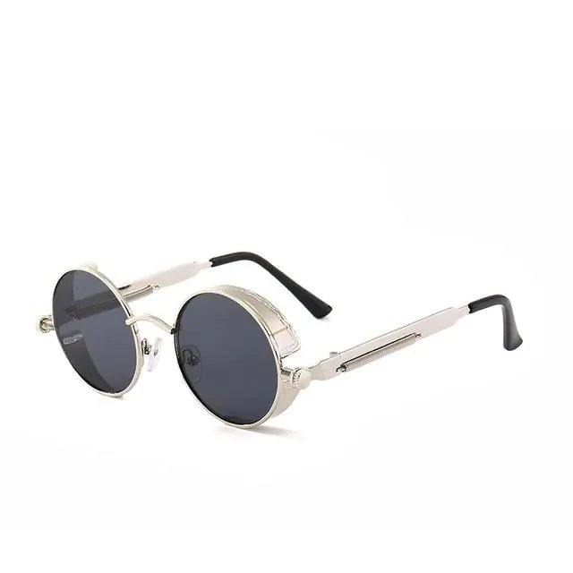 Men Retro Round Sunglasses - Trendy Home Mart