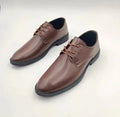 Men's Classic Leather Oxfords: British Style Formal Dress Shoes - Trendy Home Mart
